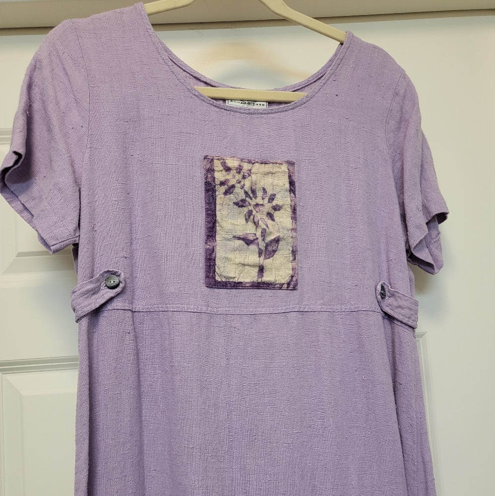 Linen Maxi Dress Sz 12P